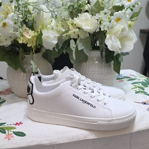 Karl Lagerfeld White Women's Sneakers